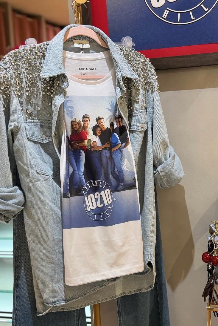 TSHIRT BEVERLY HILLS 90210 ANNI 90