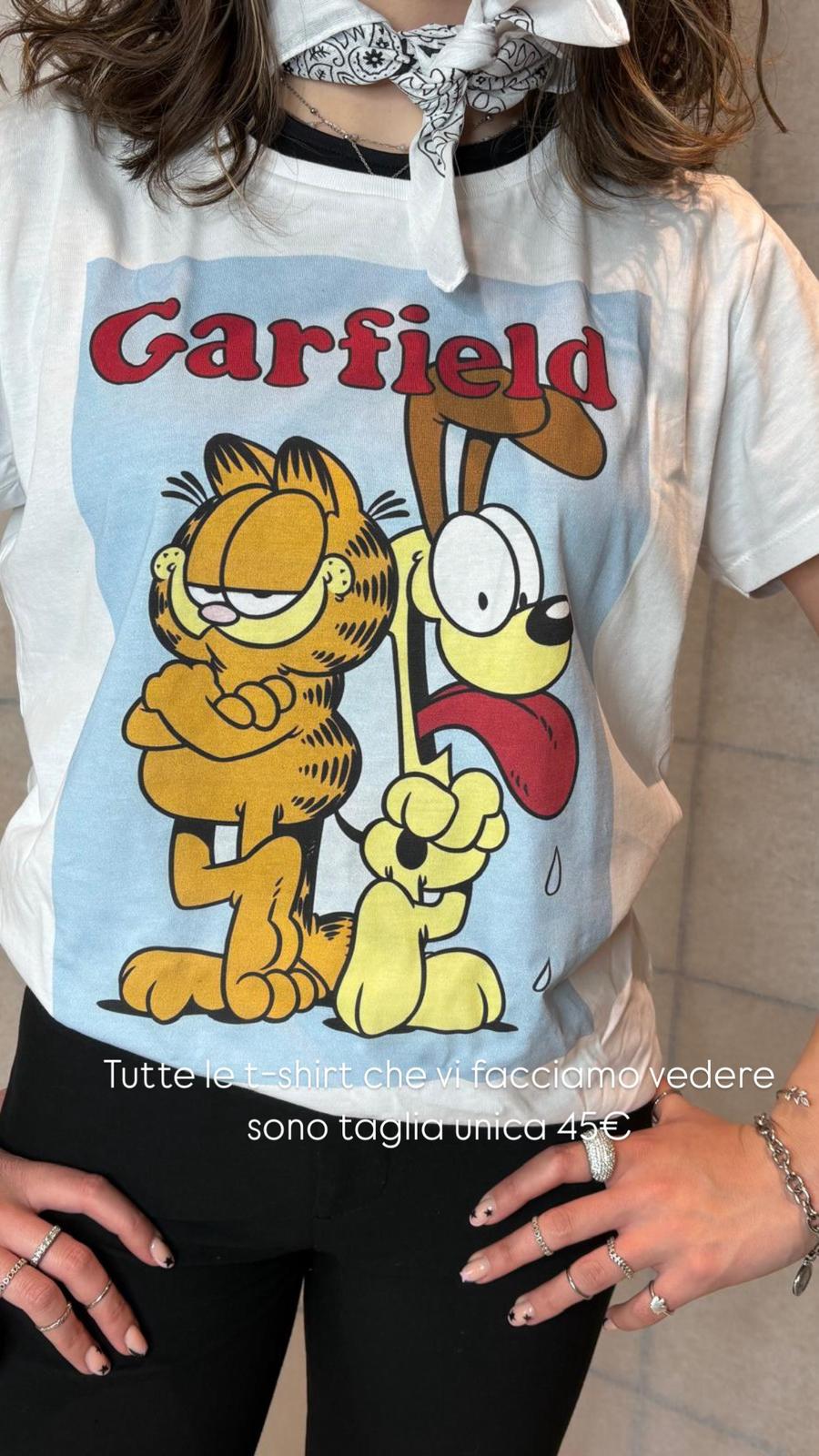 TSHIRT GARFIELD ANNI 90
