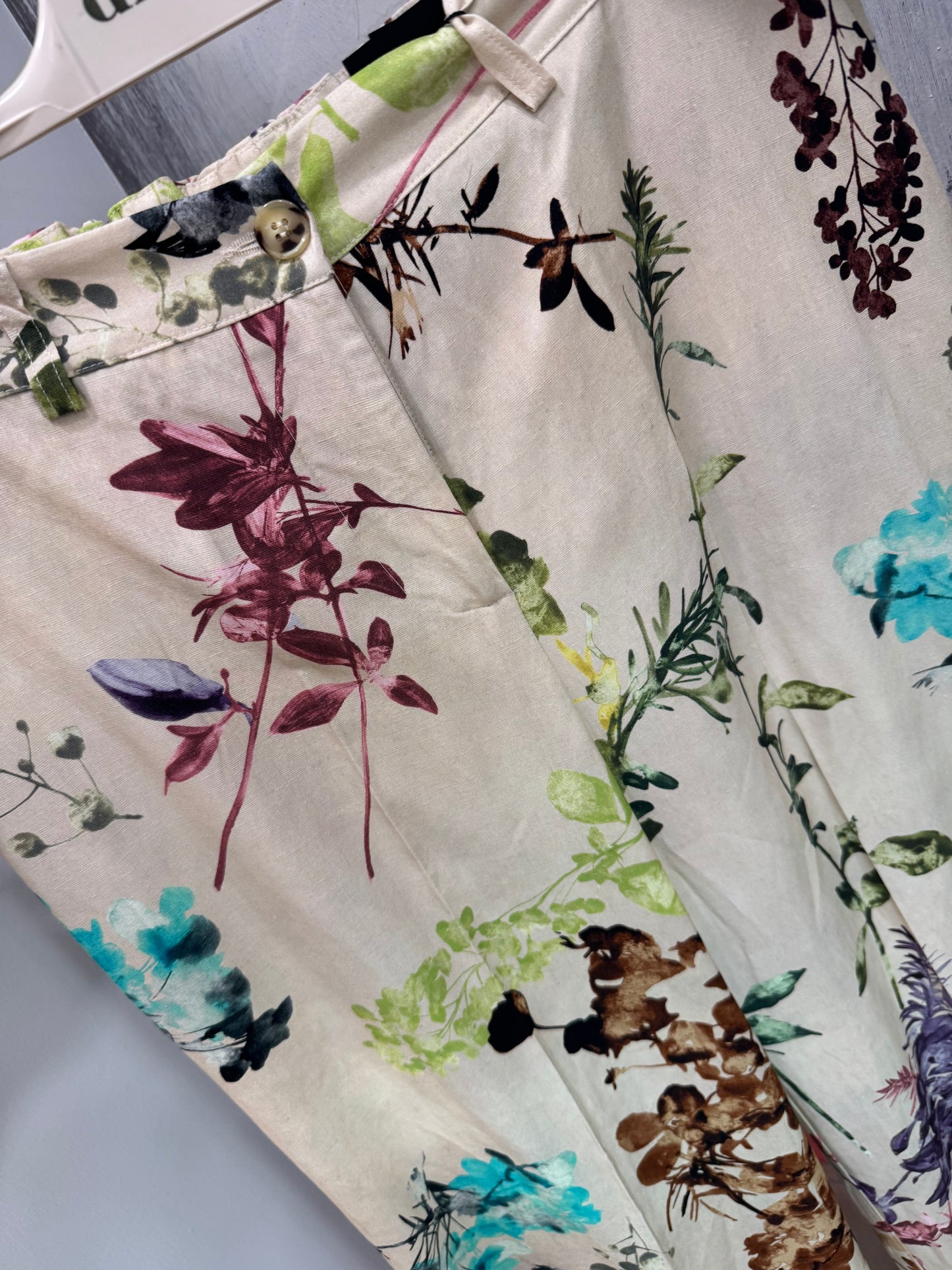 PANTALONI FLOREALI DIXIE