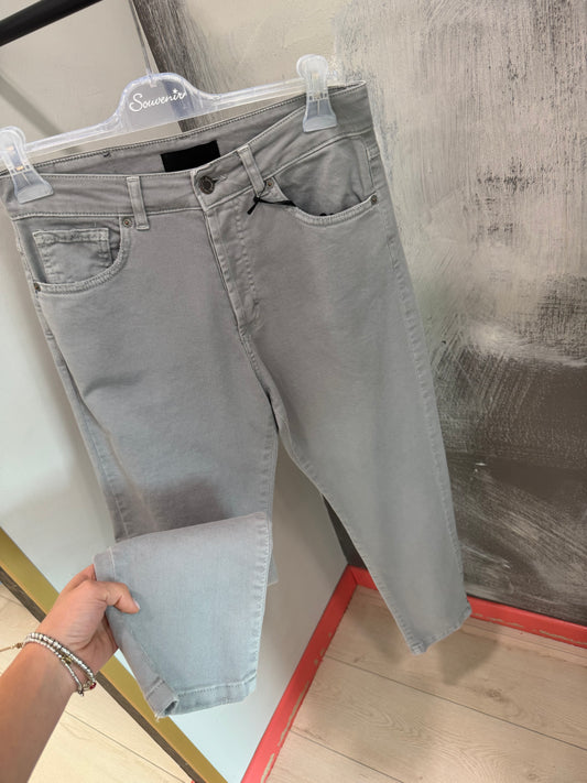 JEANS GRIGIO SOUVENIR