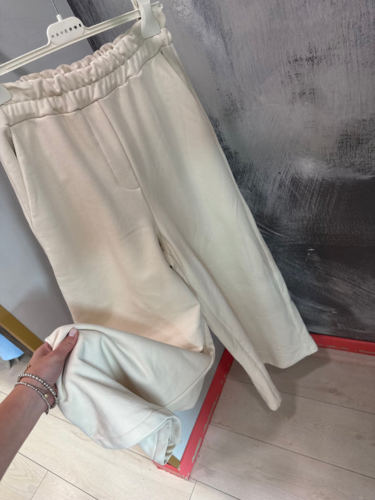 PANTALONE BEIGE TENSIONE IN