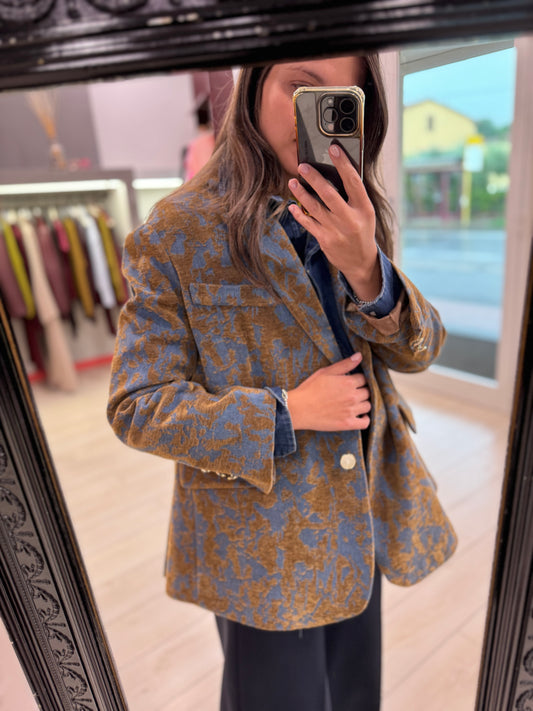 GIACCA DAMASCATO TENSIONE IN