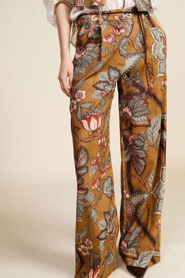 PANTALONE FANTASIA FLOREALE DIXIE