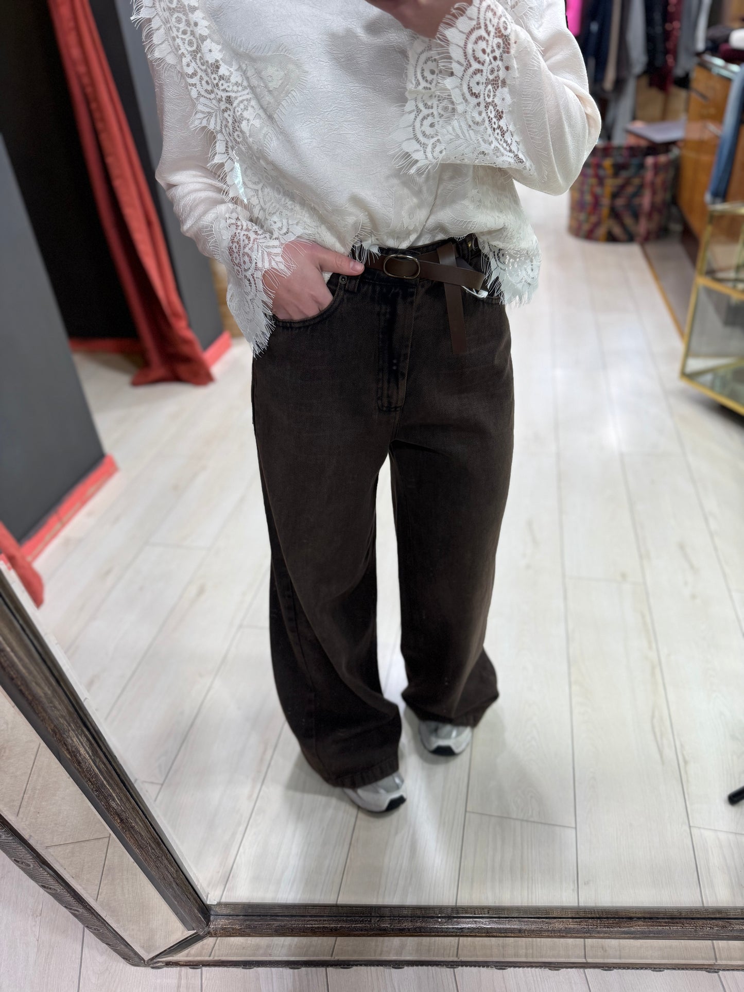 JEANS WIDE LEG MORO MOTEL