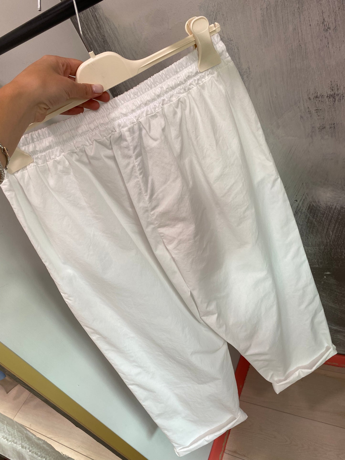 PANTALONE BIANCO HAVEONE