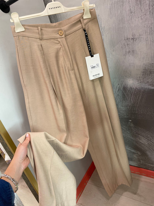 PANTALONE BEIGE HAVEONE