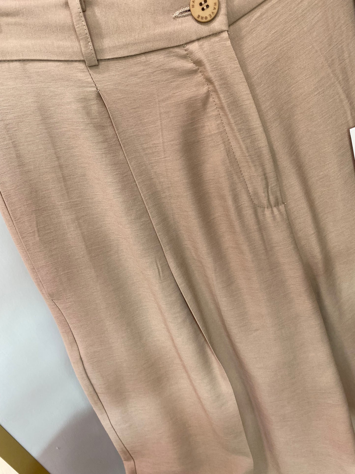 PANTALONE BEIGE HAVEONE