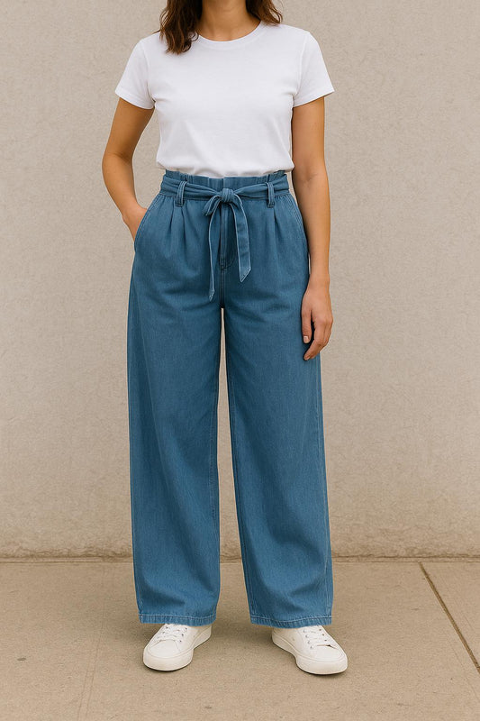 JEANS LEGGERO PALAZZO IN CHAMBRY YOU DECIDE