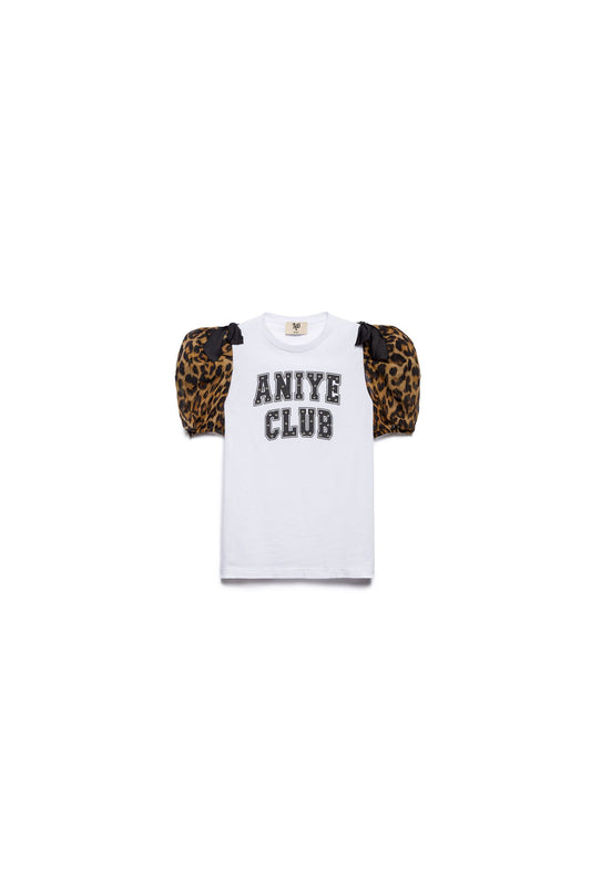 TSHIRT BIANCA SCRITTA ANIYE BY