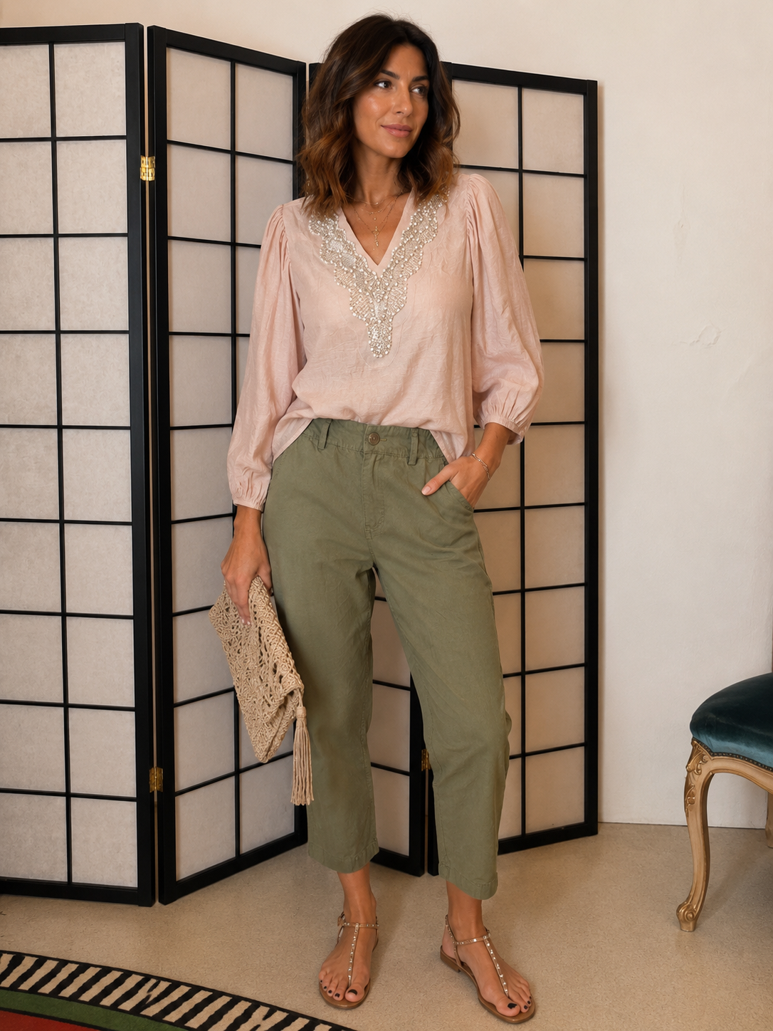 PANTALONI COTONE LEGGERO HAVEONE