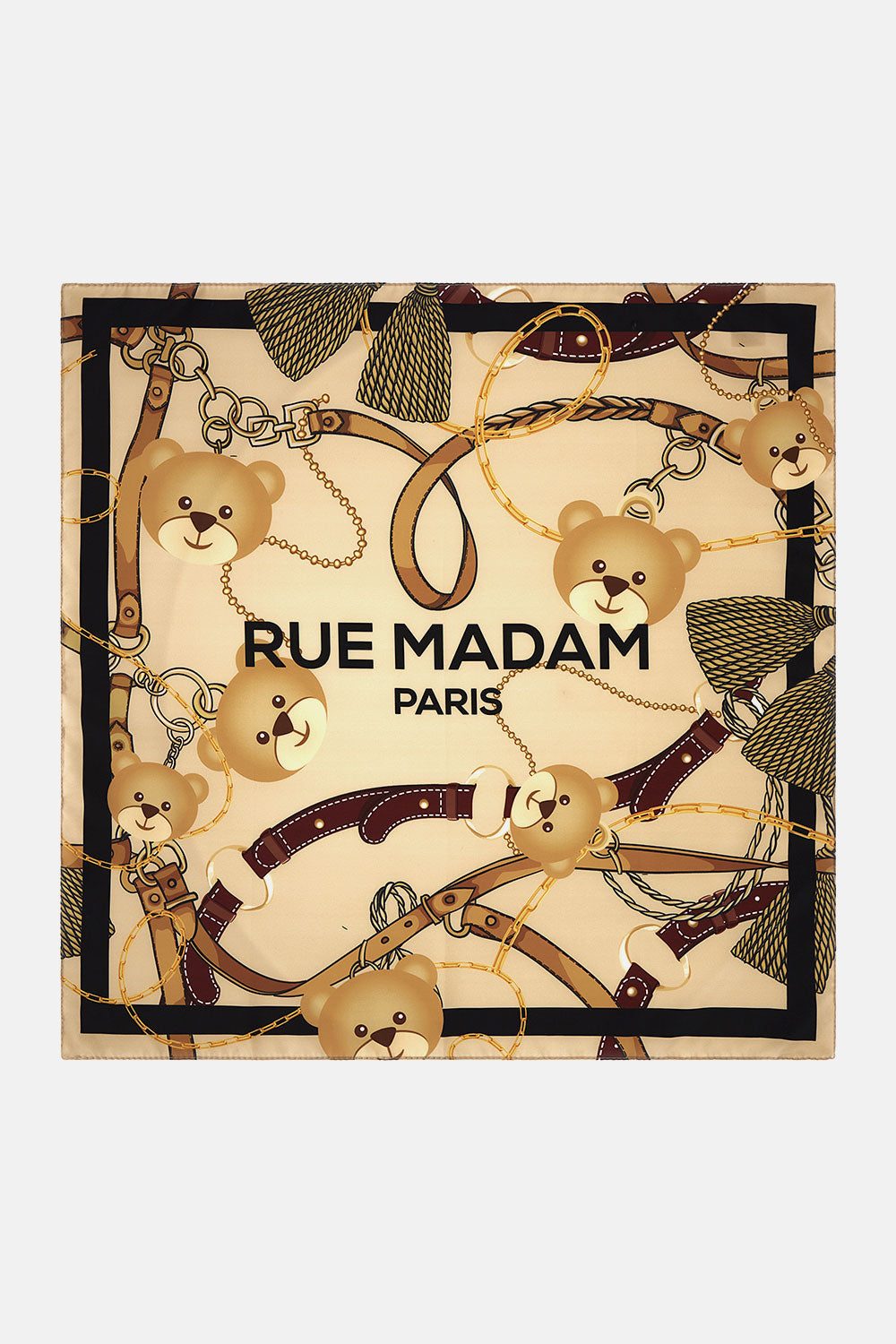 FOULARD CARRE' RUE MADAME