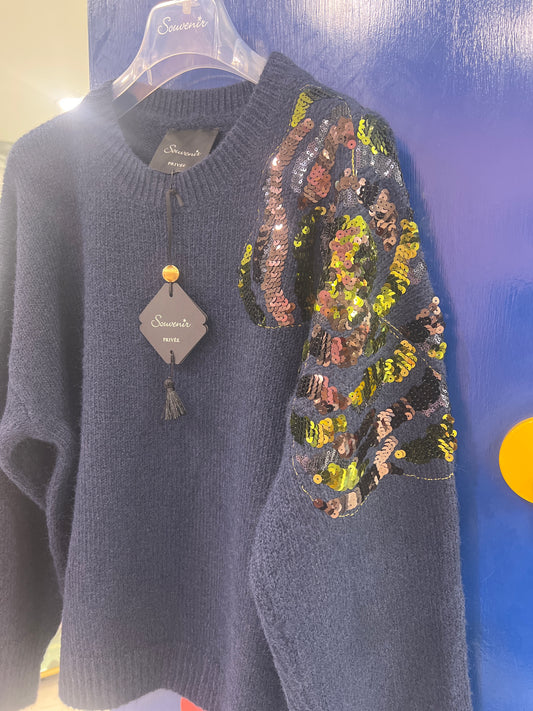 PULL PAILLETTES SOUVENIR