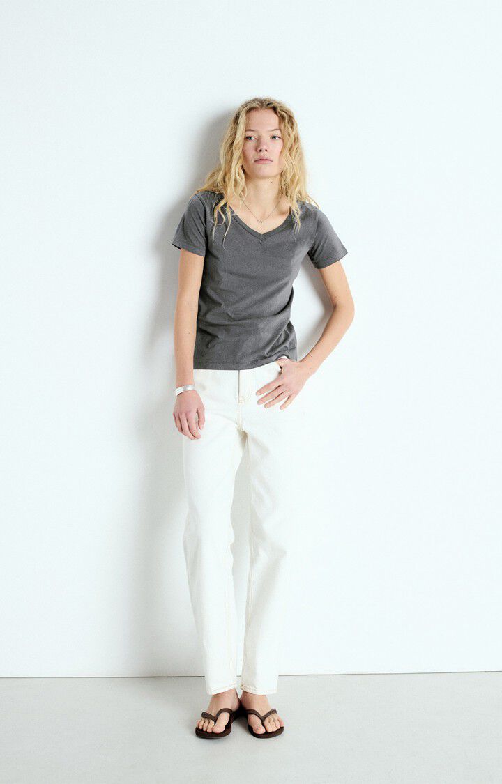 T-SHIRT SCOLLO A V GAMIPY AMERICAN VINTAGE