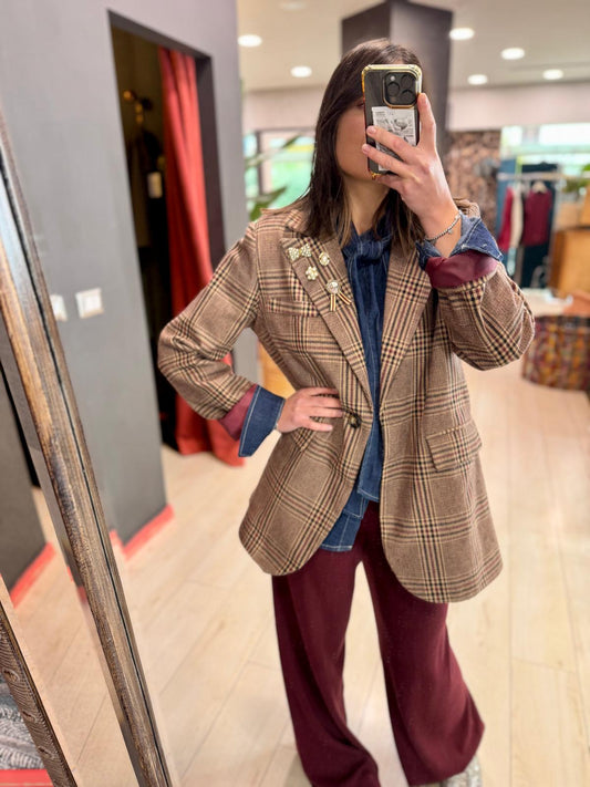 GIACCA ROYAL CHECK DONT WAIT