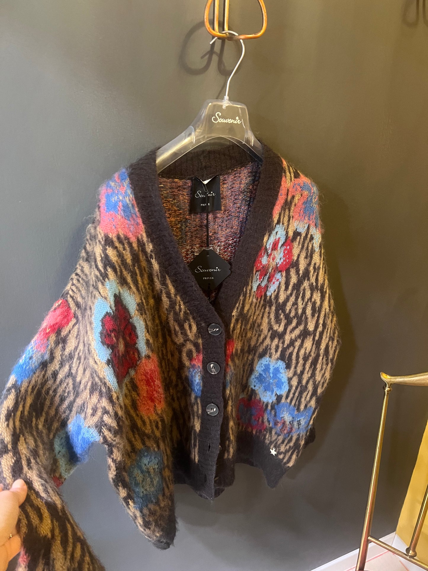 CARDIGAN SOUVENIR MACULATO