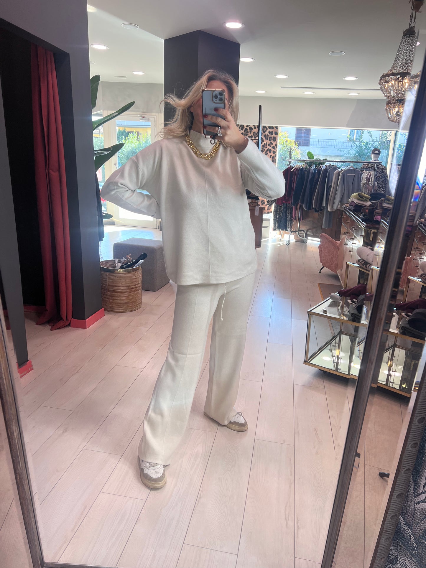 TUTA IN MAGLIA DI VISCOSA DONTWAIT