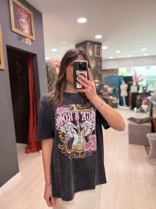 TSHIRT ‘ROCK E ROSES’ DONTWAIT