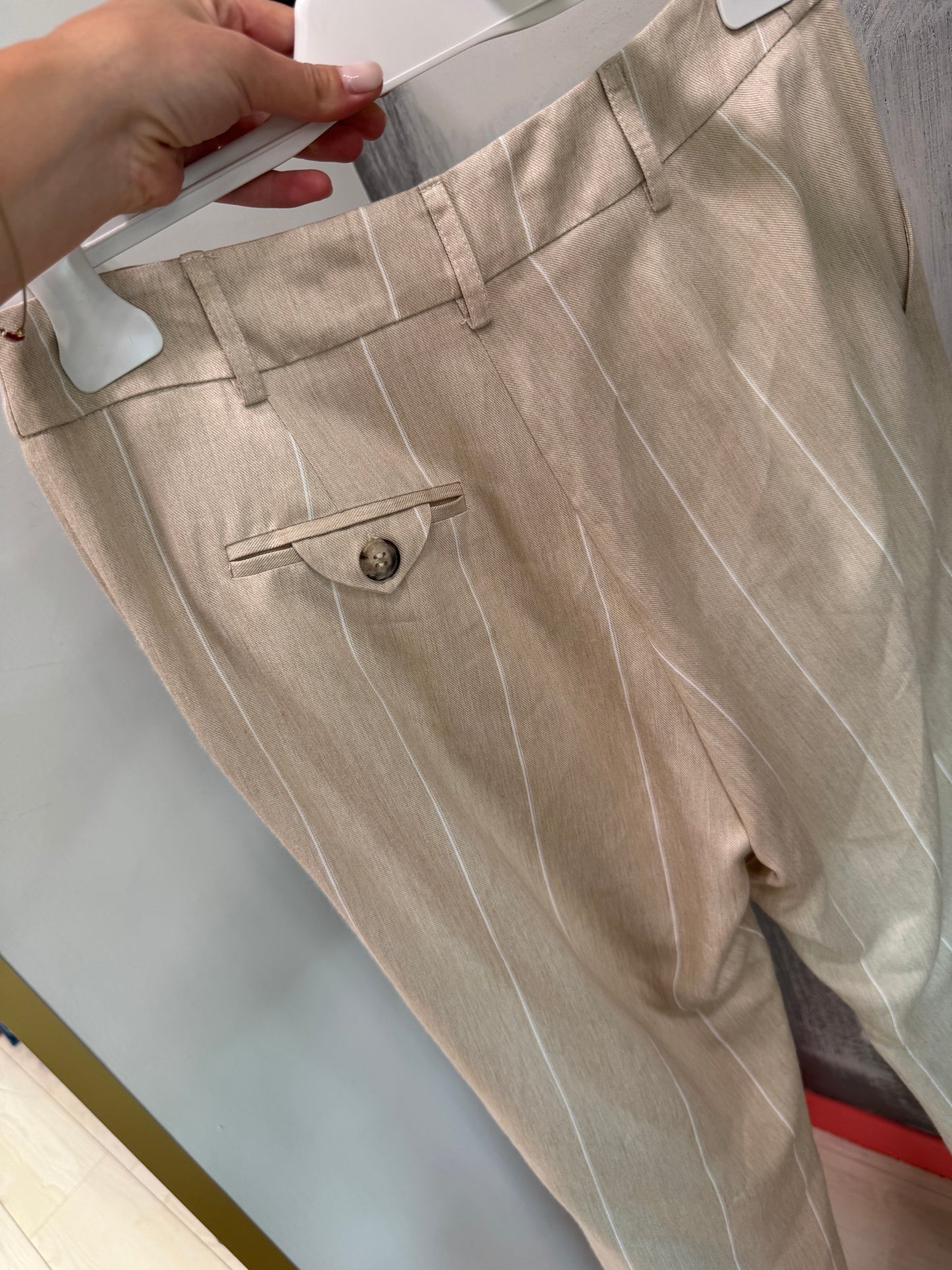 PANTALONE FLAIR GESSATO SO ALLURE