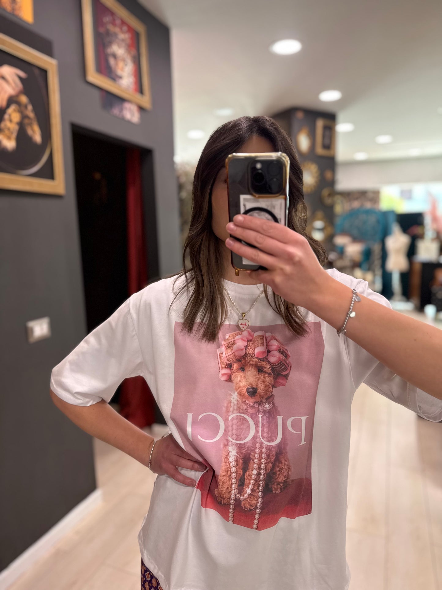 TSHIRT STAMPA ‘PUCCI’