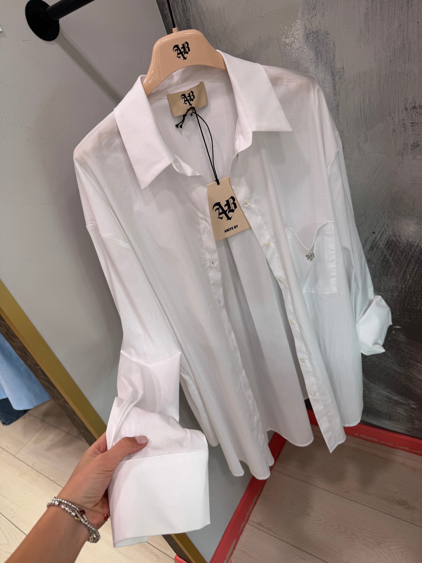 CAMICIA BIANCA OVER ANIYE BY