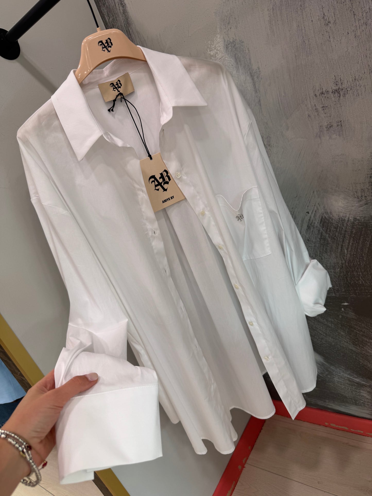 CAMICIA BIANCA OVER ANIYE BY