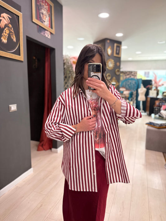 CAMICIA ‘BORDEAUX MOOD’ DONTWAIT