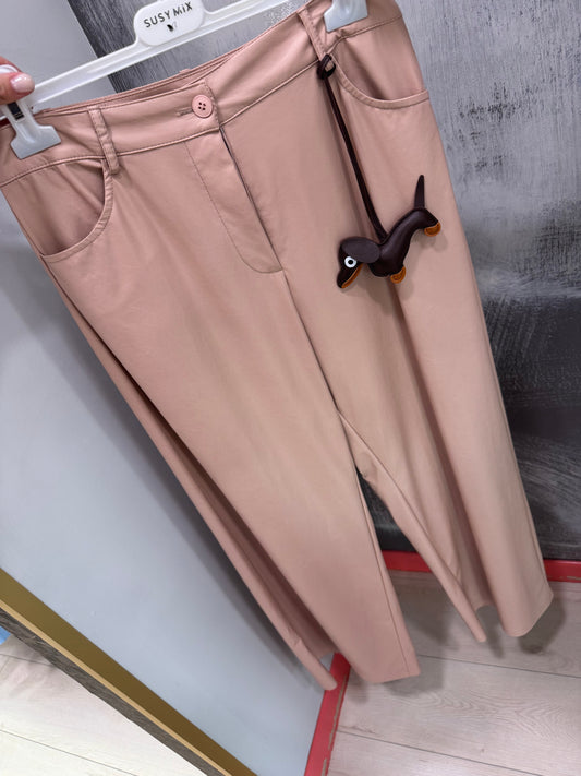 PANTALONE CIPRIA ECOPELLE TENSIONE IN