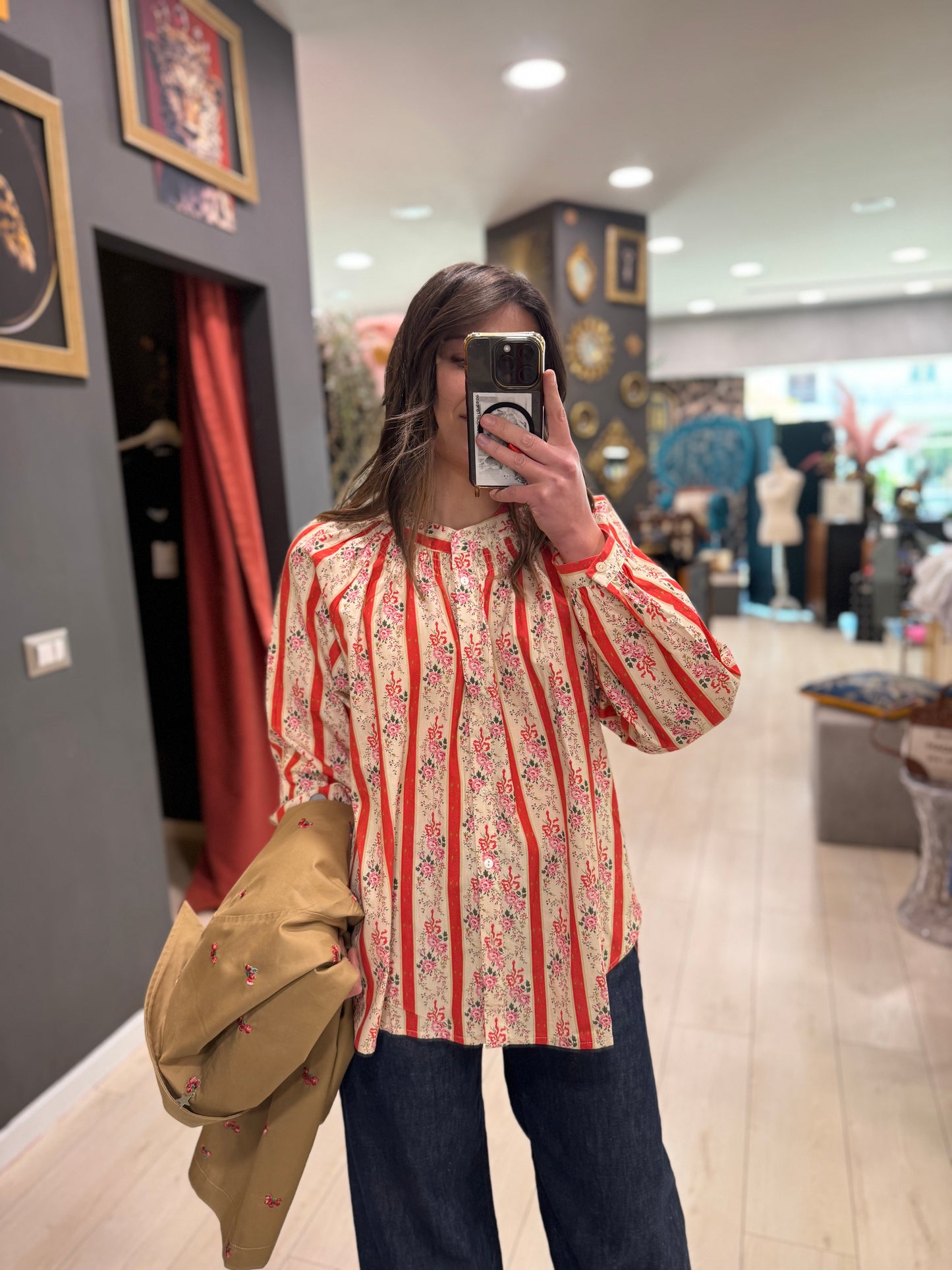 CAMICIA IN FANTASIA COTONE DONTWAIT