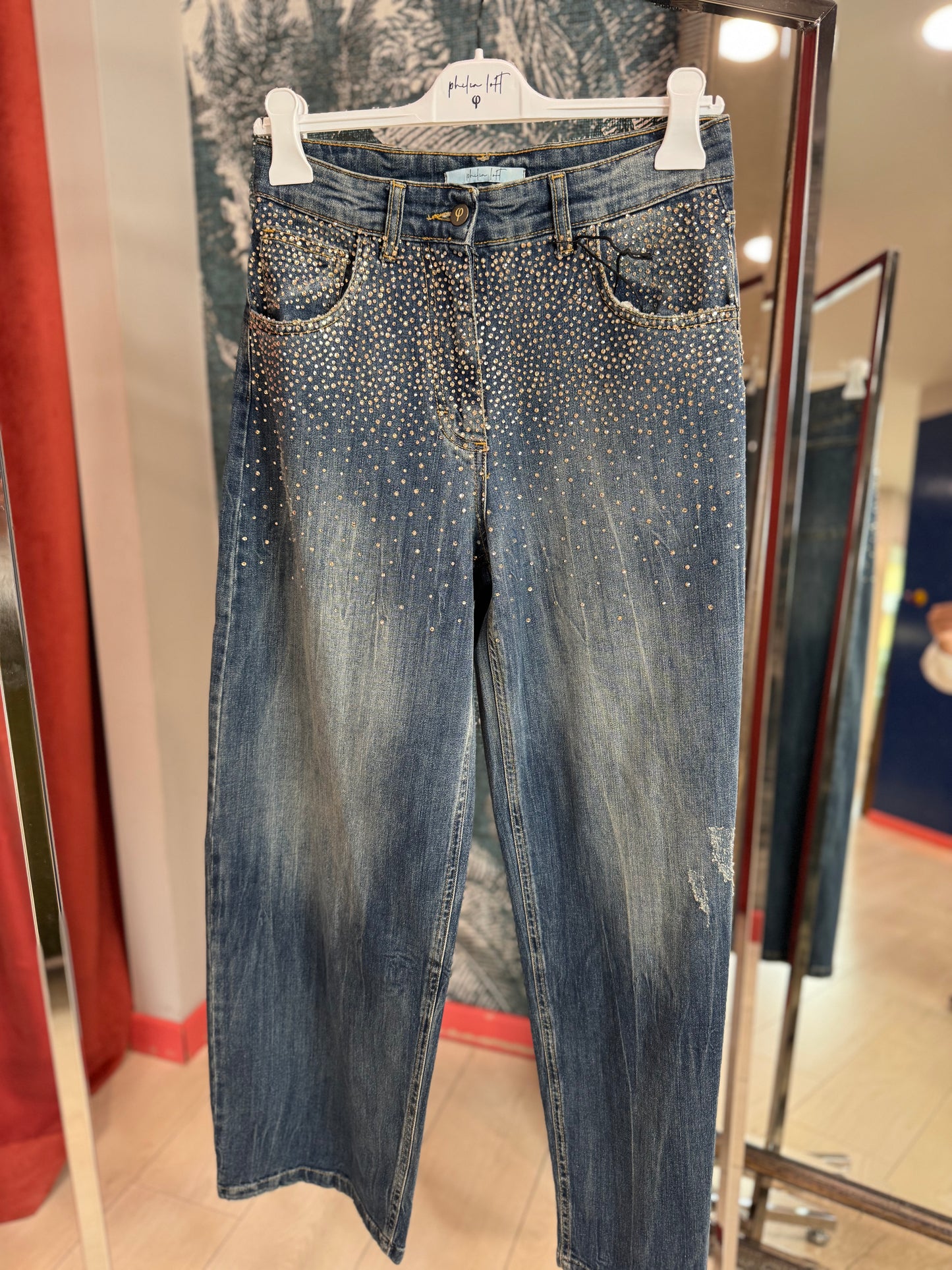 JEANS STRASS PHILIALOFT