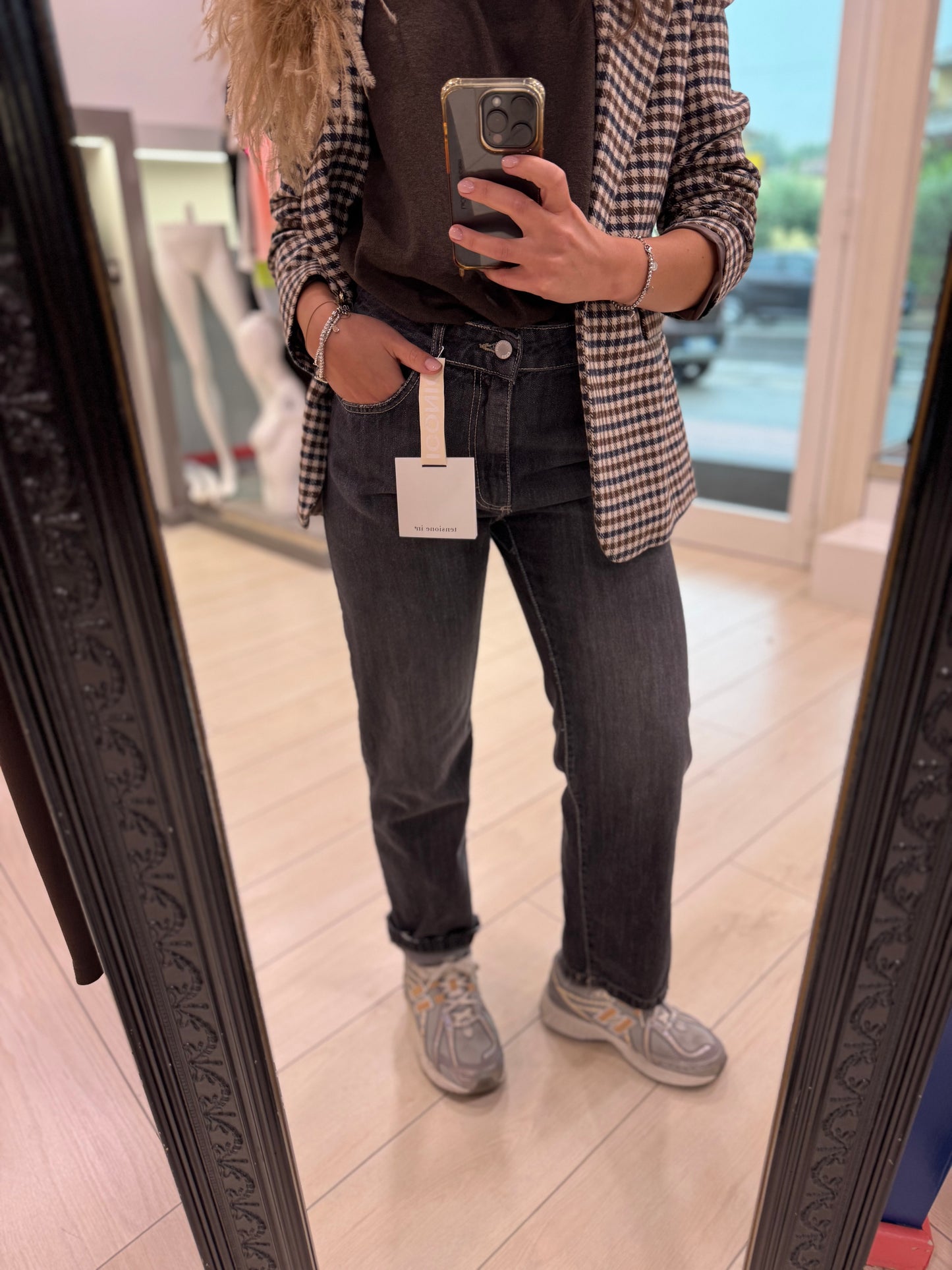 JEANS 90’s GRIGIO TENSIONEIN