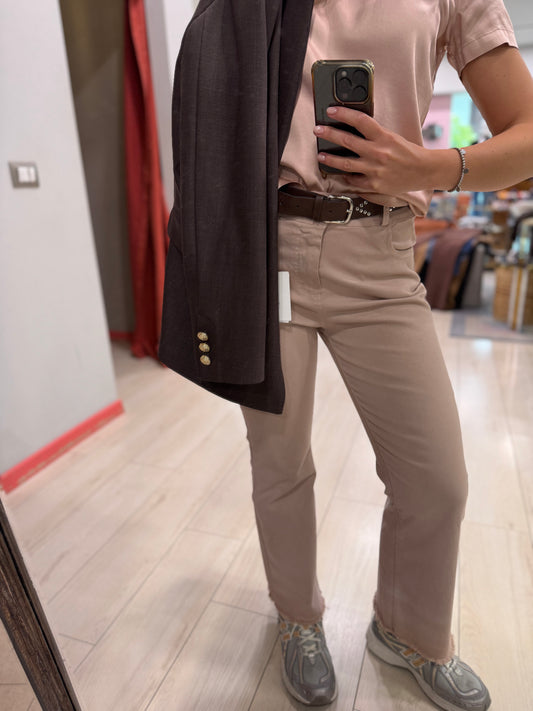 PANTALONE DRILL ZAMPETTA TENSIONE IN