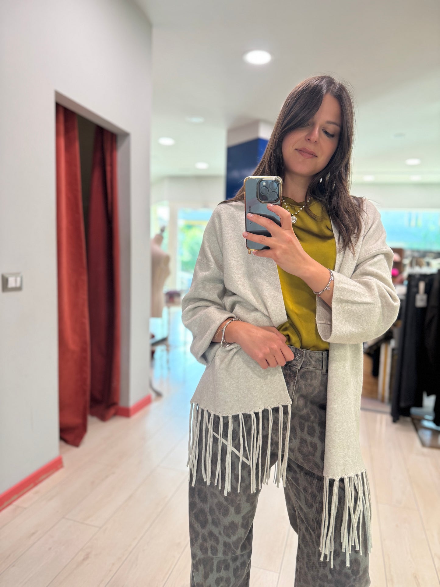 CARDIGAN CON FRANGE DONTWAIT