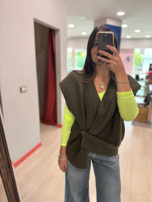 GILET ASSIMMETRICO HAVEONE