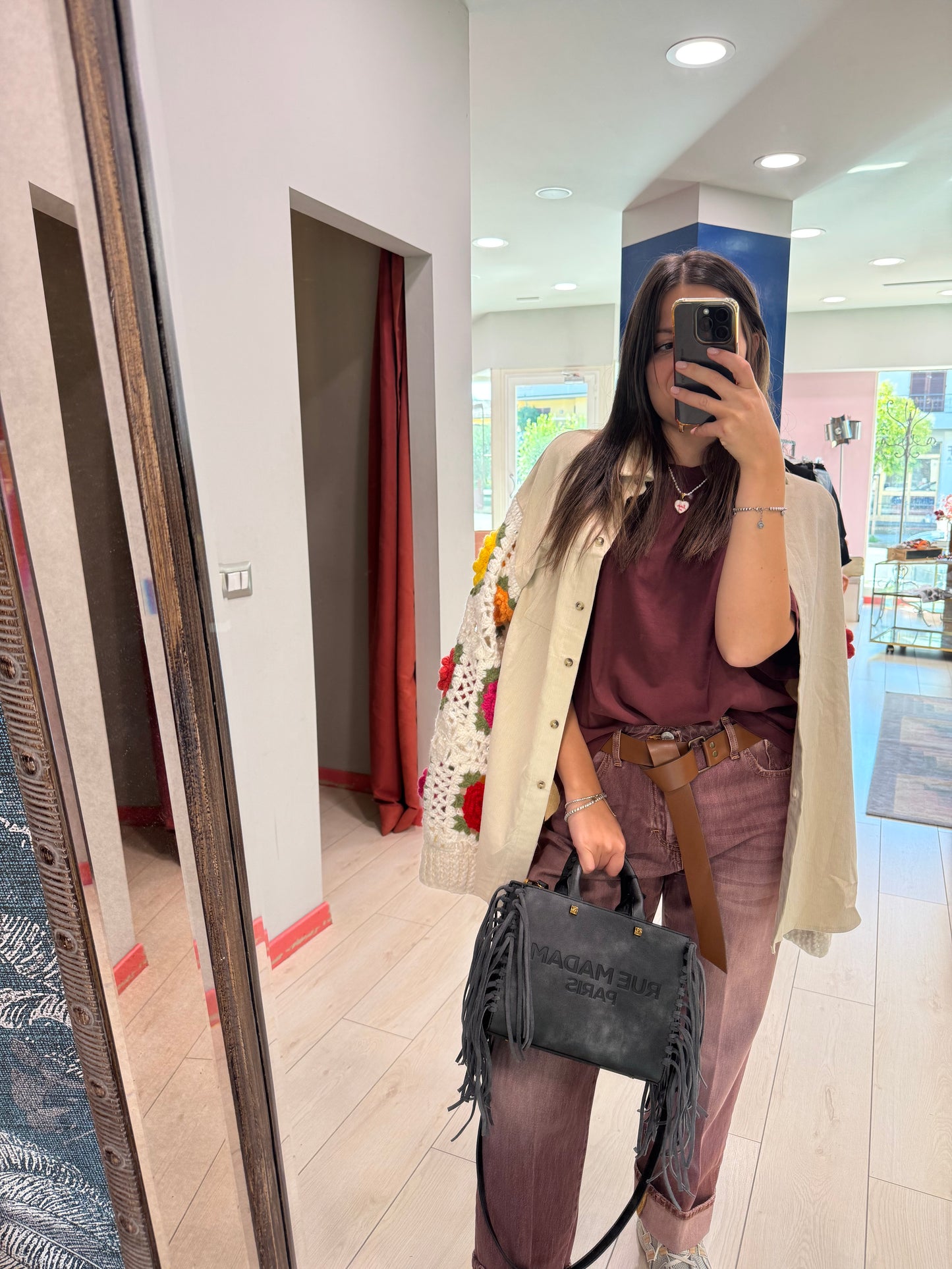 JEANS MANDY BORDO HAVEONE