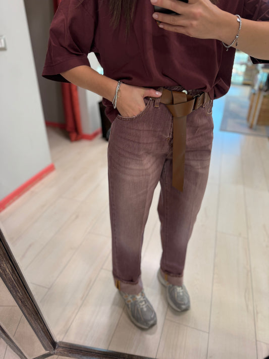 JEANS MANDY BORDO HAVEONE