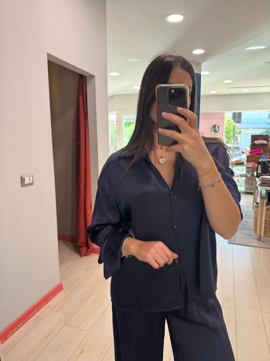 CAMICIA VISCOSA GOFFRATA HAVEONE