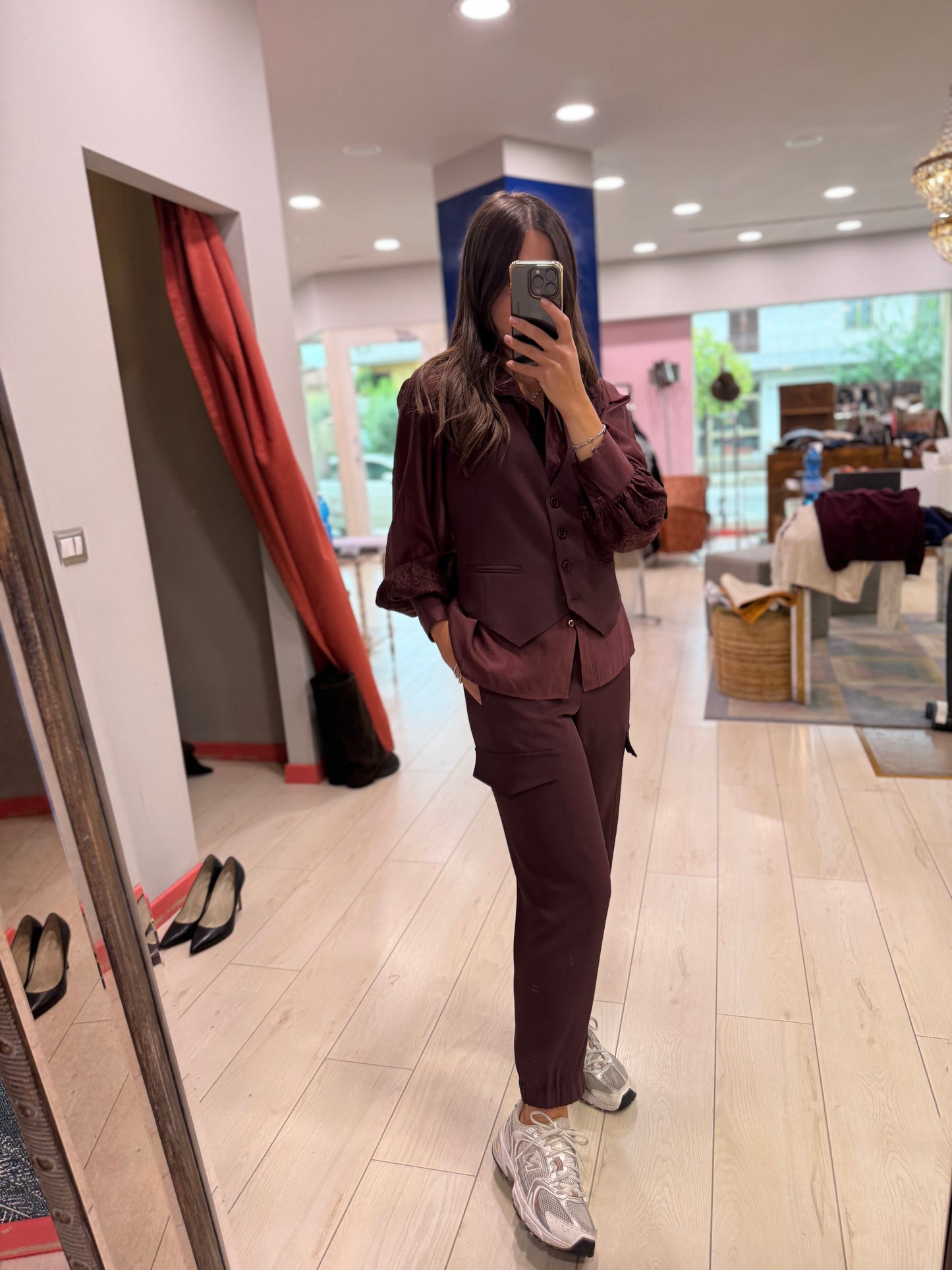 GILET IN CREPE SO ALLURE