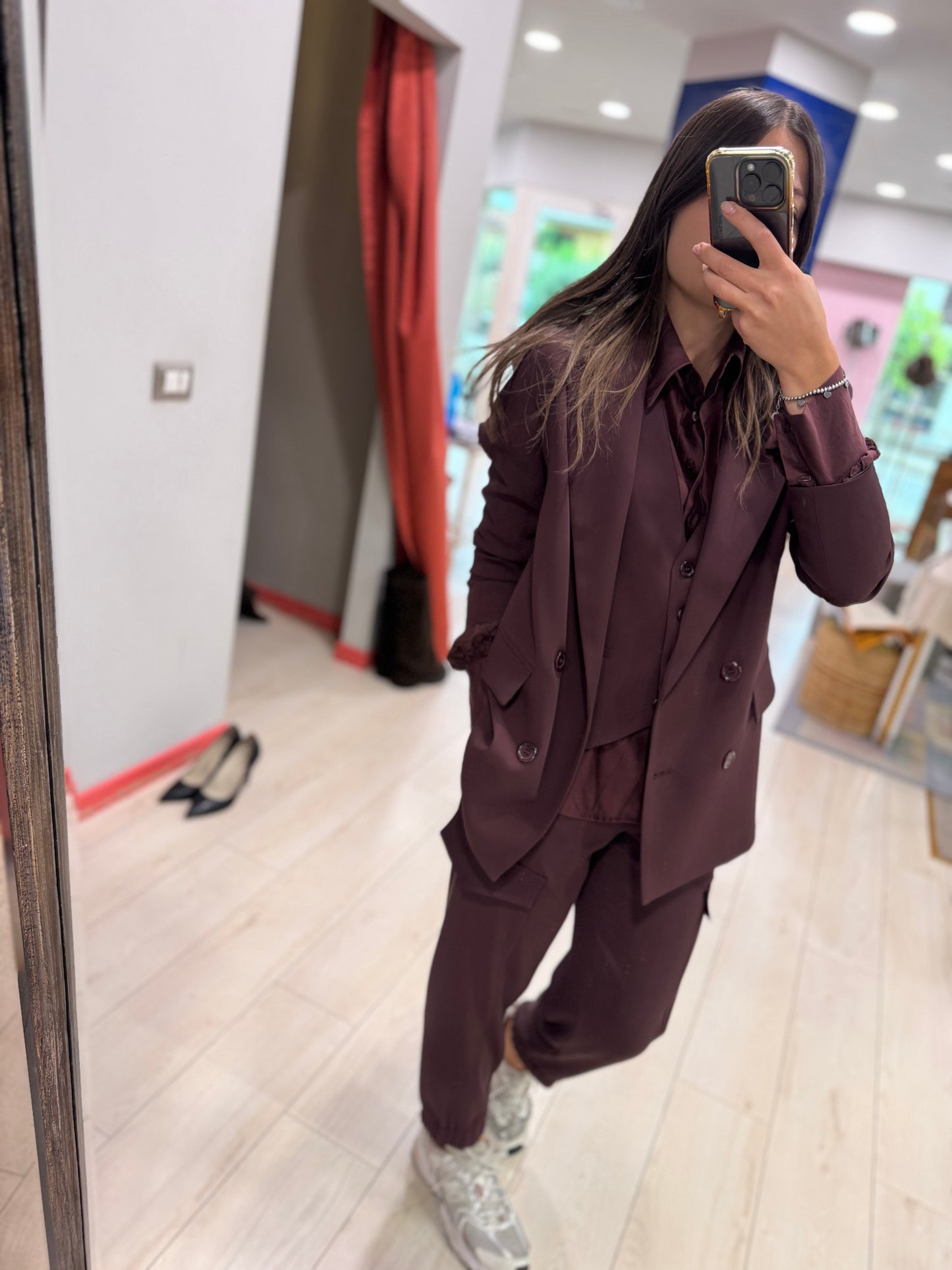 GIACCA DOPPIOPETTO IN CREPE SO ALLURE