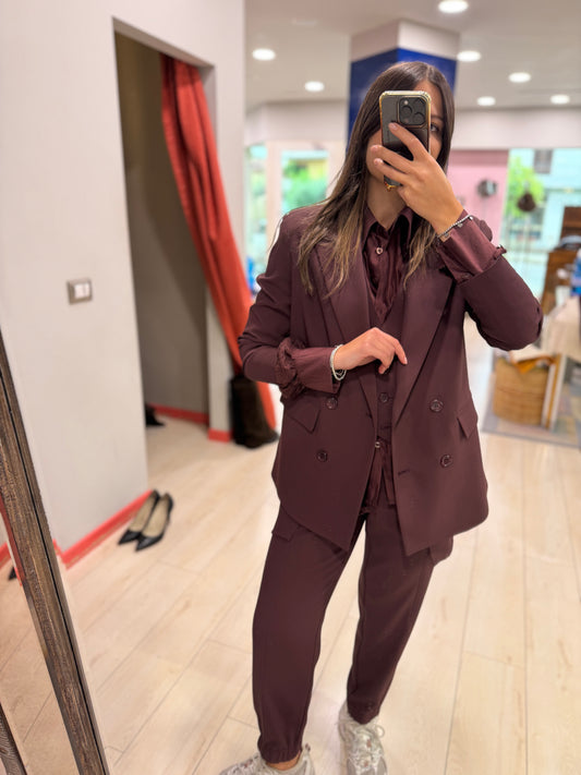 GIACCA DOPPIOPETTO IN CREPE SO ALLURE