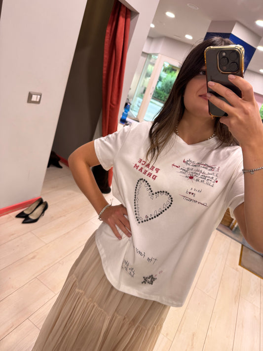 T-SHIRT RICAMATA SOUVENIR