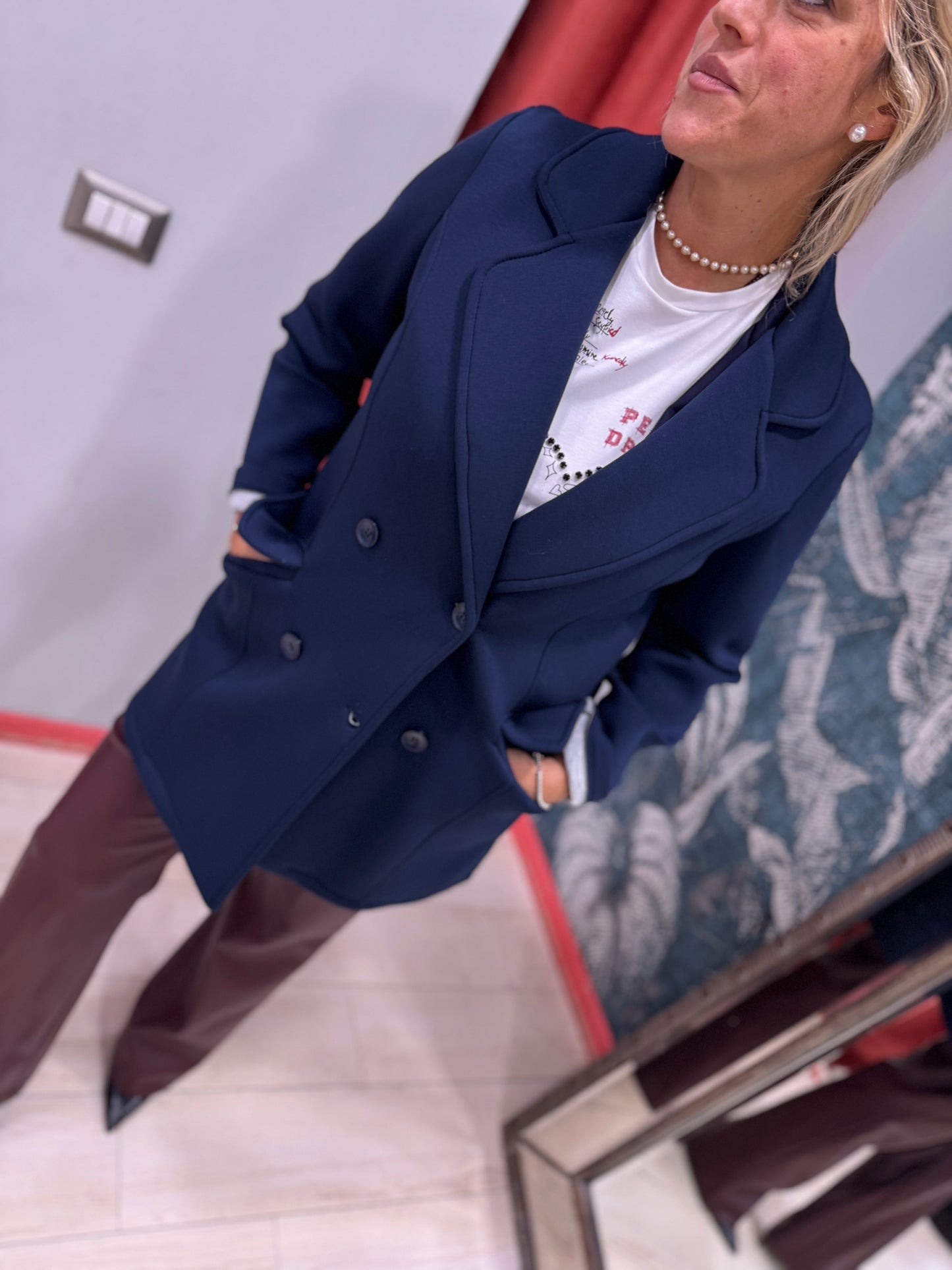 CAPPOTTO DALIA IN NEOPRENE DONTWAIT