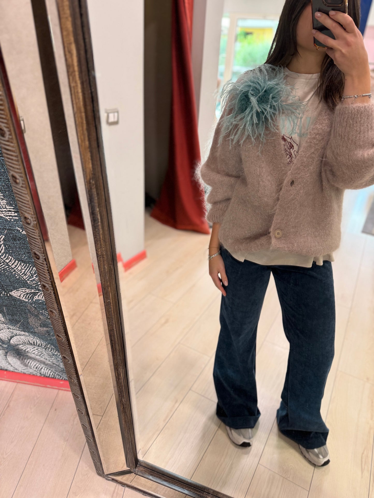 CARDIGAN LANA E MOHAIR SOUVENIR