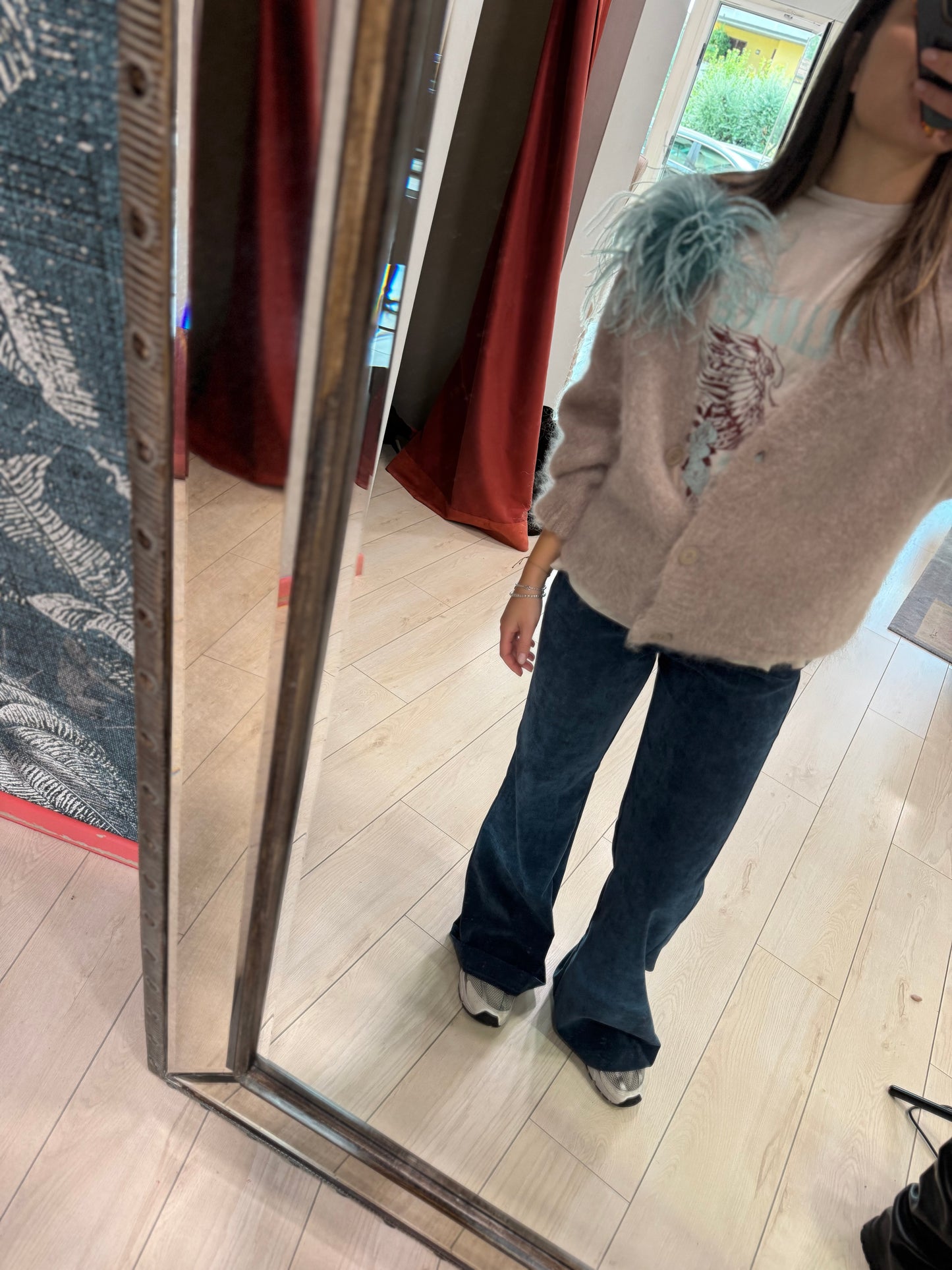 PANTALONE OTTANIO VELLUTO SO ALLURE