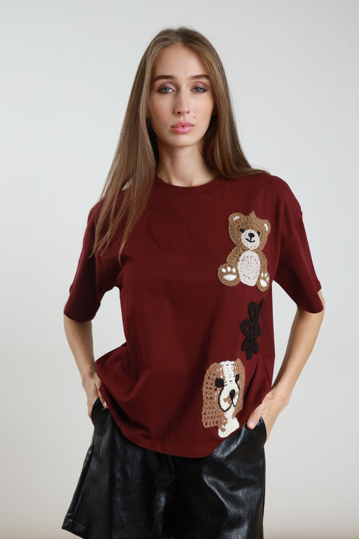 T-SHIRT RICAMO SUSY MIX