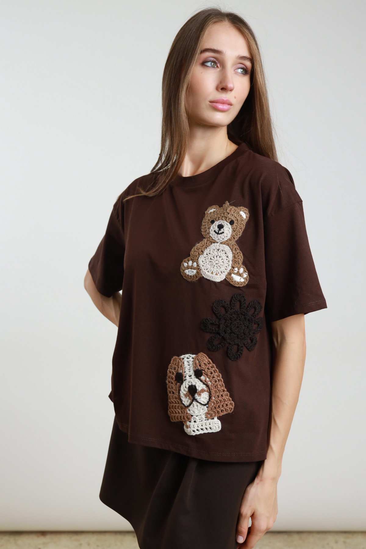 T-SHIRT RICAMO SUSY MIX