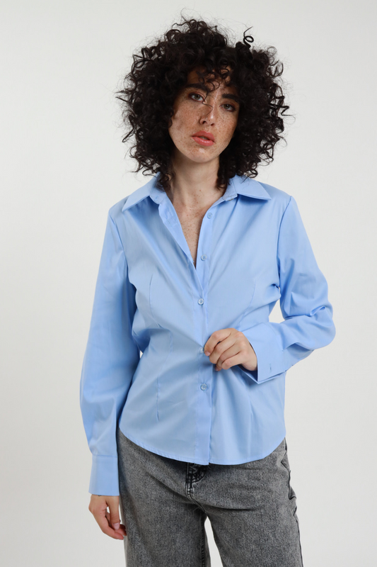 CAMICIA BOTTONE GIOIELLO SUSY MIX