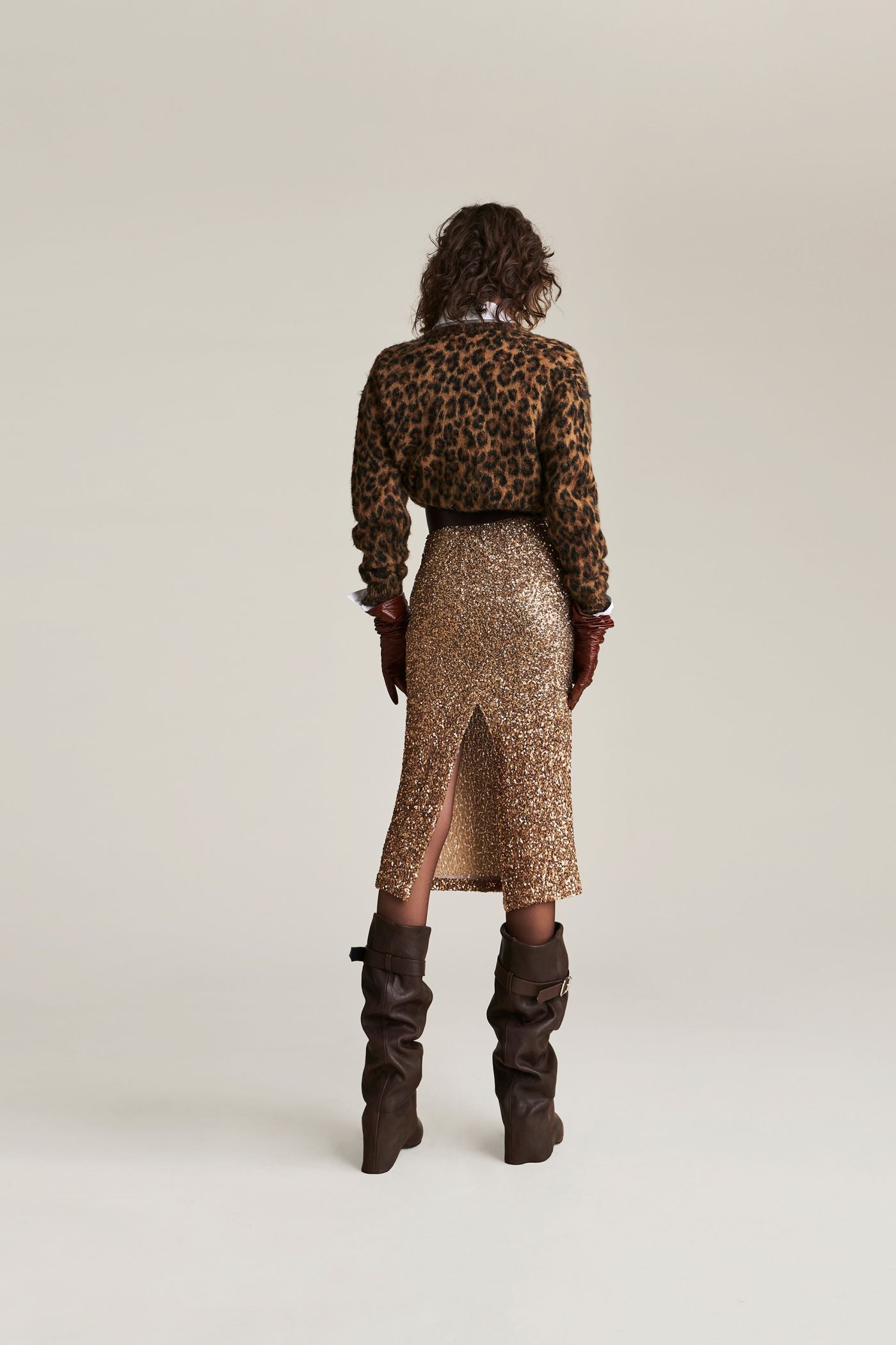 CARDIGAN MACULATO ANIYEBY