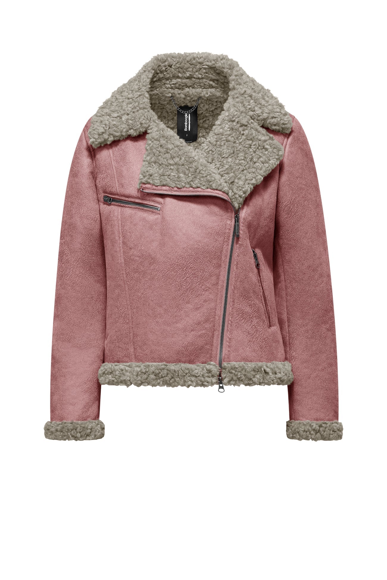 MONTONE EFFETTO SHEARLING BOMBOOGIE