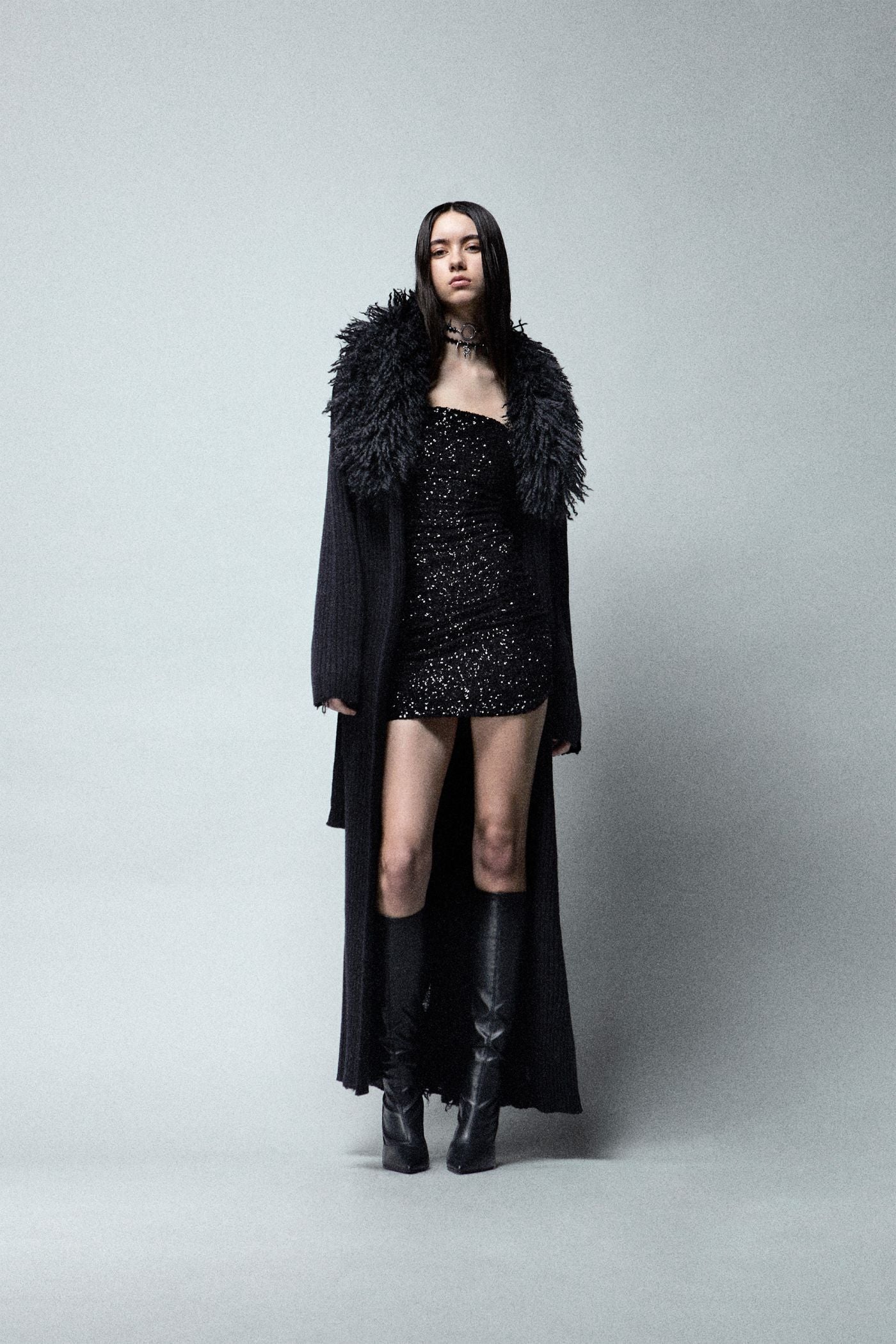 CAPPOTTO IN MAGLIA ANIYEBY