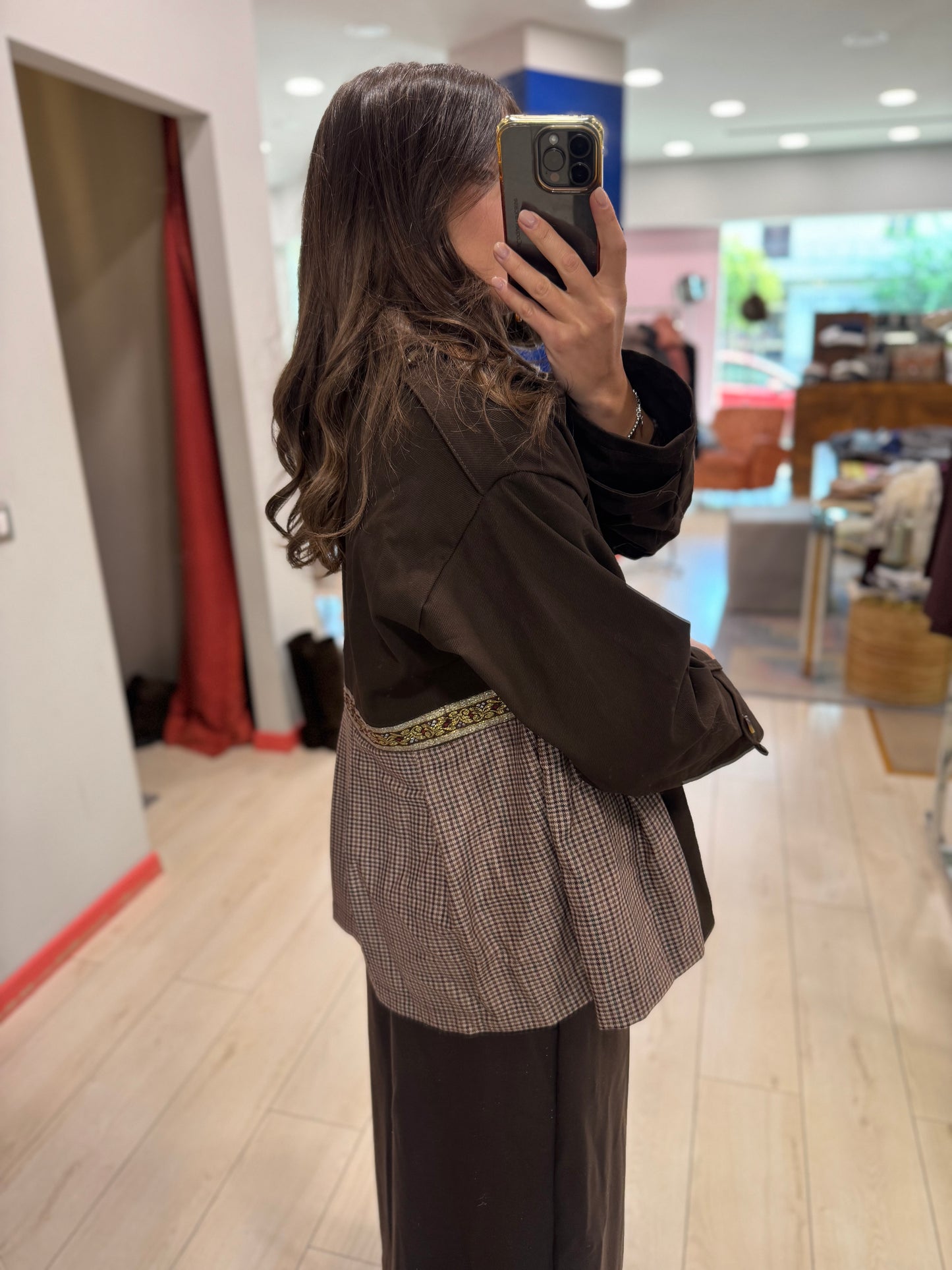 TRENCH CHECK SUSY MIX